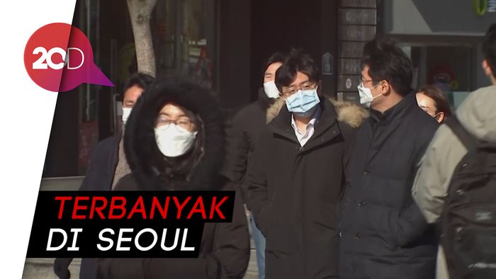 Pecah Rekor! Korea Selatan Catat 1.054 Kasus Baru Sehari