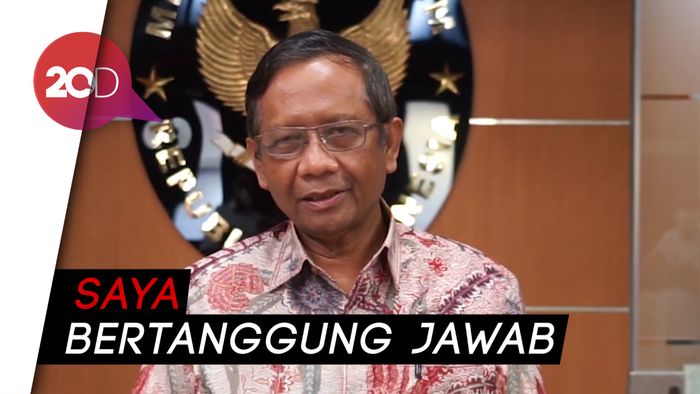 Diminta RK Tanggung Jawab Soal Kerumunan HRS, Mahfud: Siap Kang