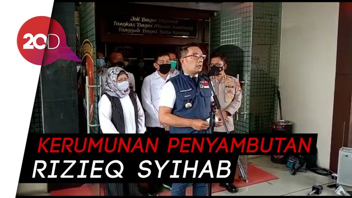Ridwan Kamil Pertanyakan Gubernur Banten Tak Diperiksa Soal Kerumunan di Soetta