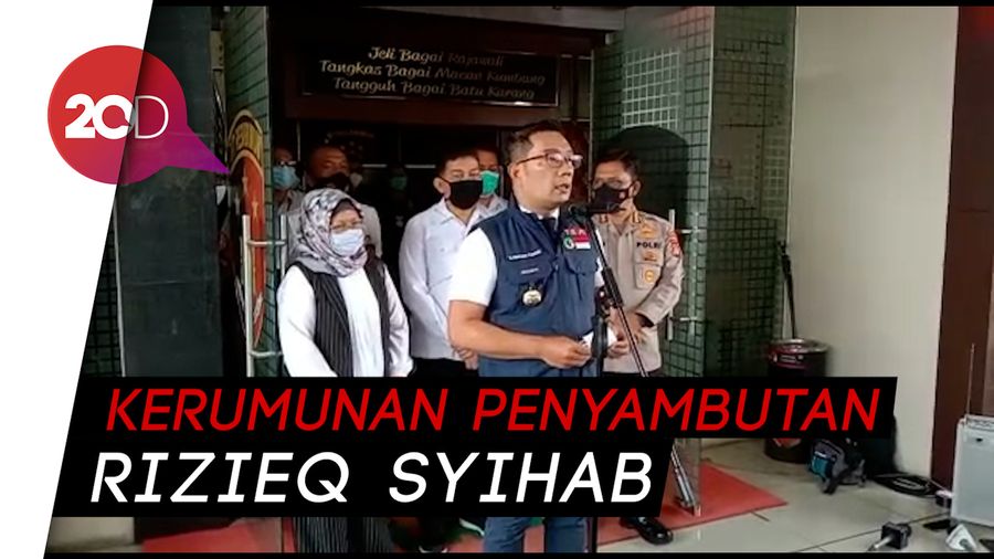 Ridwan Kamil Pertanyakan Gubernur Banten Tak Diperiksa Soal Kerumunan di Soetta