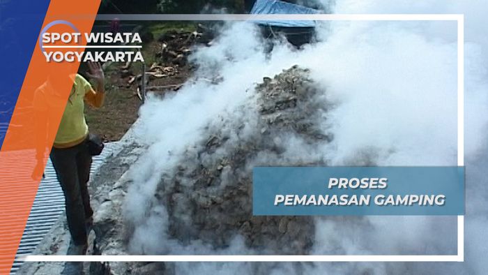 Biar Cepat Lebur Saat Dibakar, Gamping Ditaburi Garam, Yogyakarta