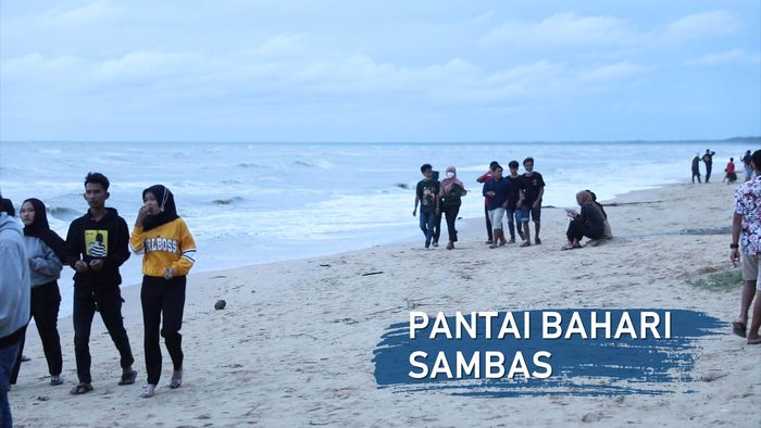 Lagi Hits, Pantai Bahari Sambas Jadi Primadona