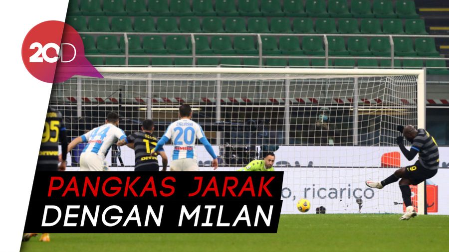 Penalti Lukaku Bawa Inter Menang Atas Napoli