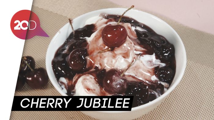 Resep Cherry Jubilee yang Cocok untuk Dessert Natal