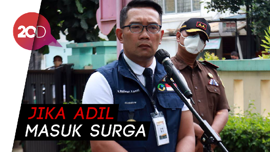 Ridwan Kamil: Pemimpin Tak Adil Masuk Neraka Duluan