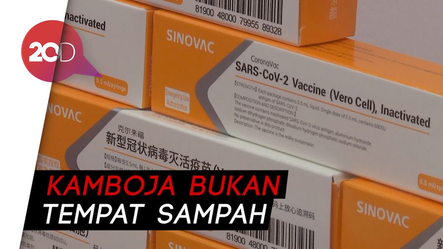 Kamboja Tolak Penggunaan Vaksin Sinovac dari China