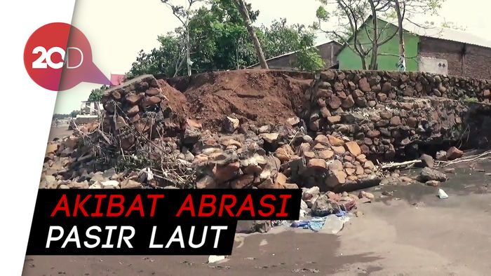 Penampakan 6 Rumah di Sulsel Hilang Tersapu Ombak