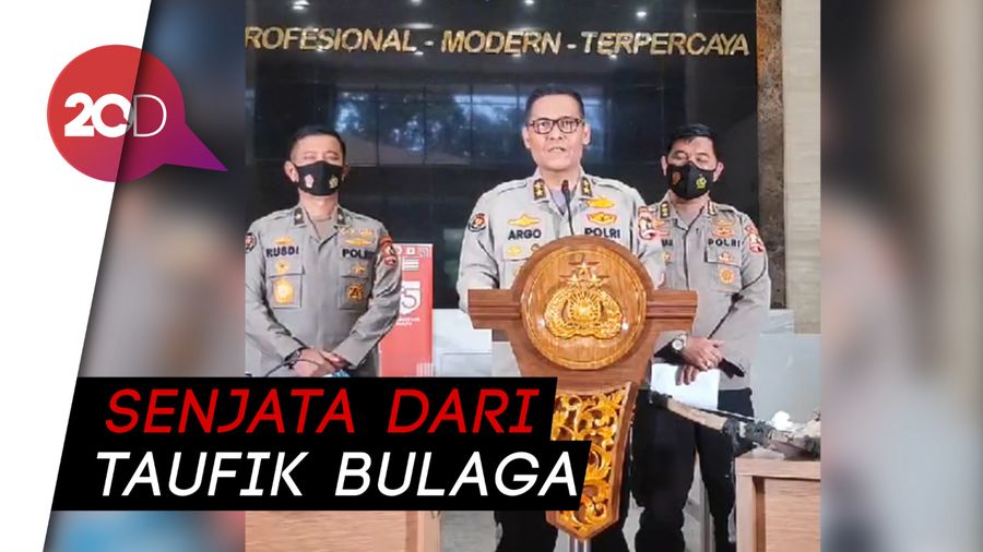 Polri: 21 Terduga Teroris Mayoritas Miliki Senjata Rakitan