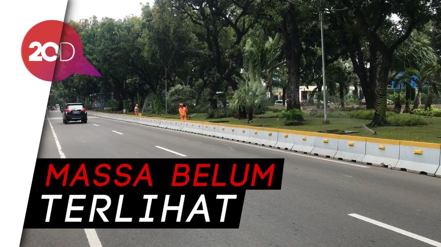  Suasana Terkini di Kawasan Patung Kuda Jelang Aksi 1812