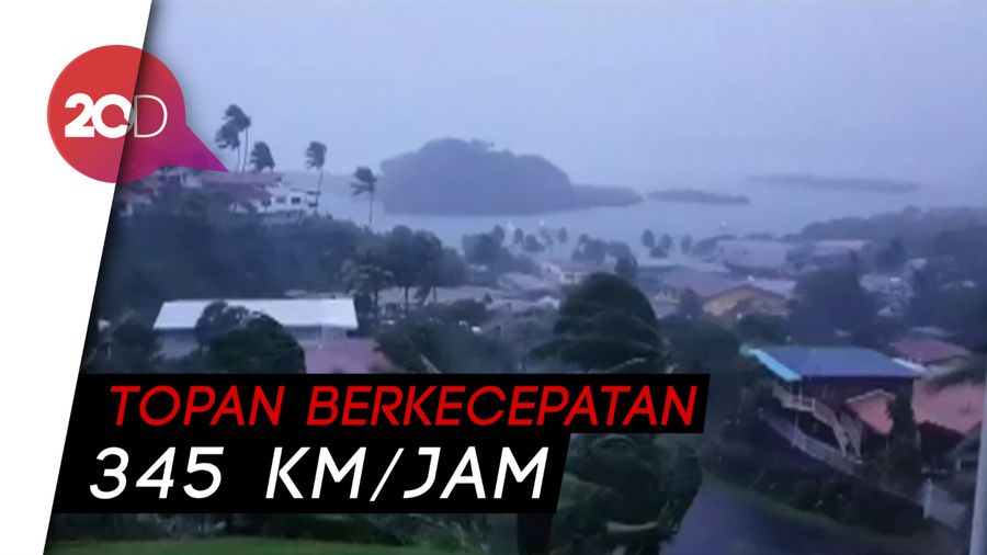 Topan Fiji Tewaskan Dua Orang, Luluh Lantakkan Rumah-rumah