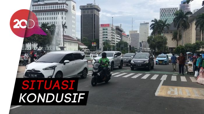 Usai Aksi 1812, Jalan Medan Merdeka Barat Kembali Dibuka