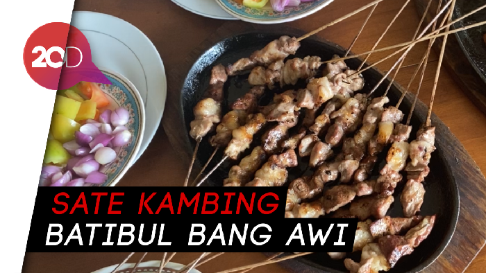 Gurih Nikmat Sate Kambing Batibul di Tegal