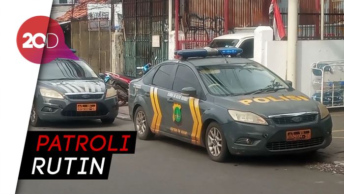 Polisi Sambangi Petamburan, Cek Protokol Kesehatan Covid-19