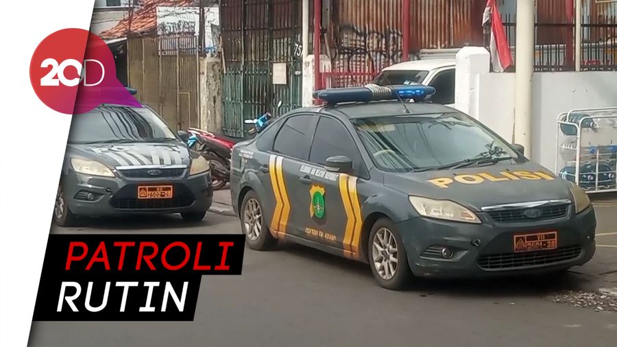 Polisi Sambangi Petamburan, Cek Protokol Kesehatan Covid-19