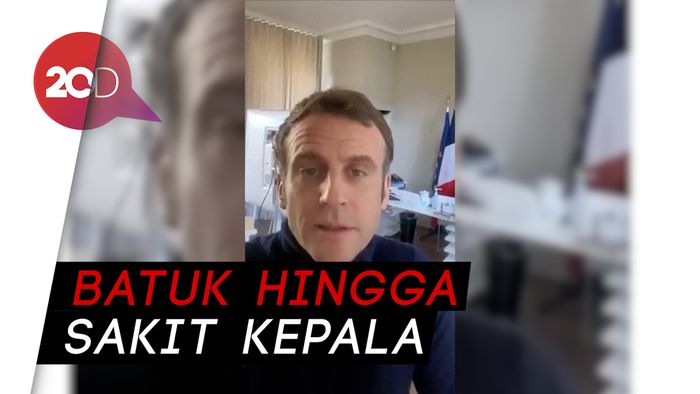 Presiden Macron Ungkap Kondisi Terkini Usai Positif Corona