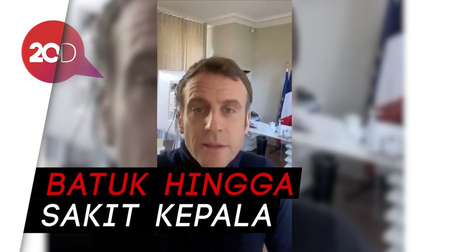 Presiden Macron Ungkap Kondisi Terkini Usai Positif Corona