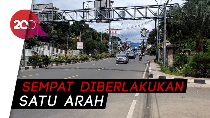 Situasi Jalur Puncak Landai Jelang Libur Natal