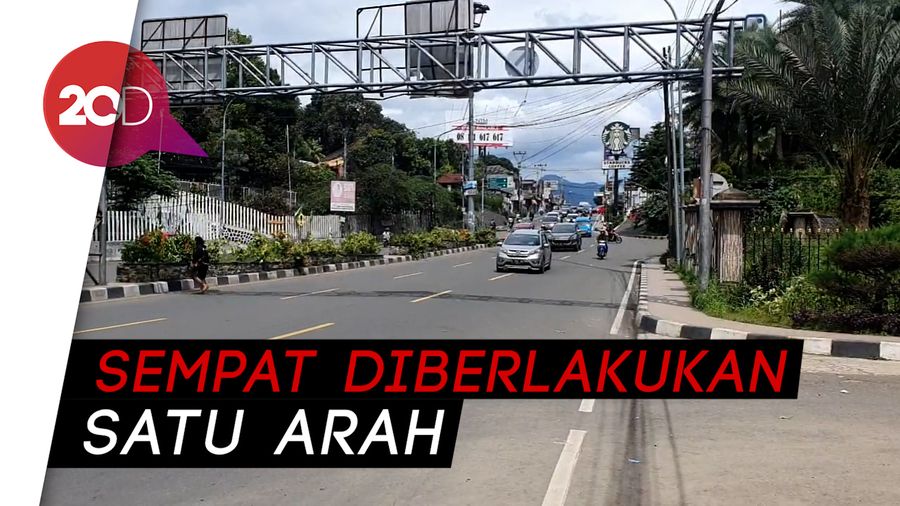 Situasi Jalur Puncak Landai Jelang Libur Natal