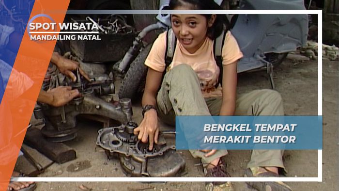 Bengkel Bentor, Merakit dan memperbaiki Transportasi Tradisional Kotanopan Sumatera Utara