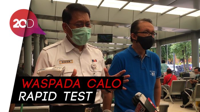 Langkah PT KAI Antisipasi Calo Rapid Test di Stasiun Pasar Senen