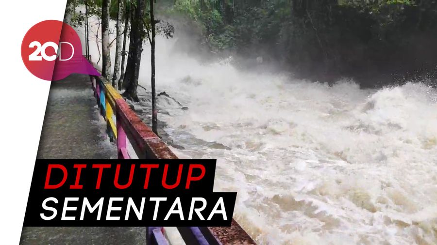Ngeri! Begini Penampakan Arus Deras di Objek Wisata Bantimurung