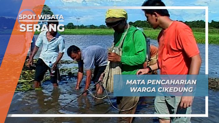Mencari Ikan, Mata Pencaharian Warga Desa Cikedung, Serang, Banten