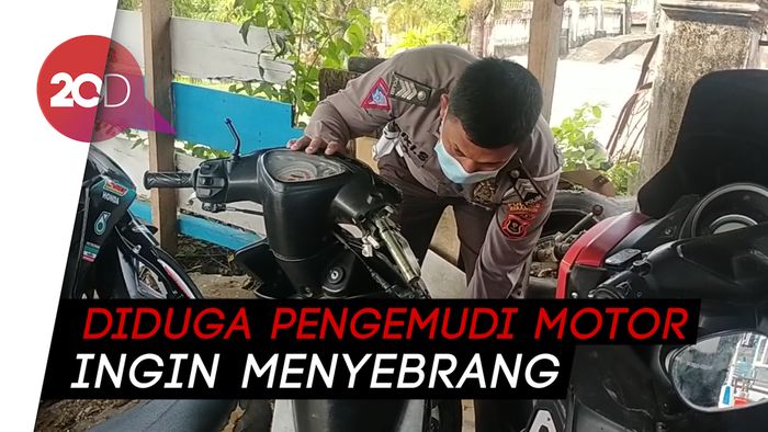 Mengerikan! Detik-detik 2 Pelajar Ditabrak Truk di Jambi