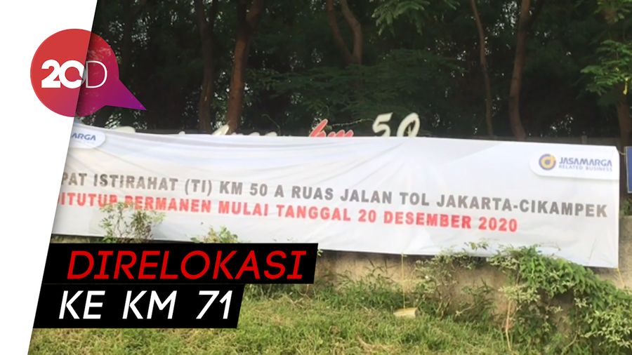 Rest Area Km 50 Tol Japek Kini Tinggal Kenangan