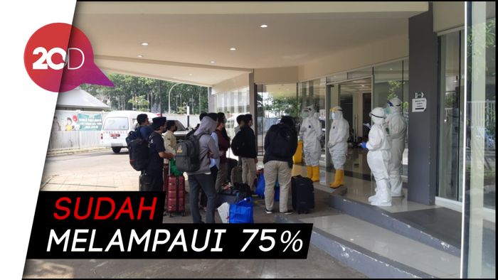 Wisma Atlet Mulai Penuh, Kini Tak Terima Pasien Covid-19 Tanpa Gejala