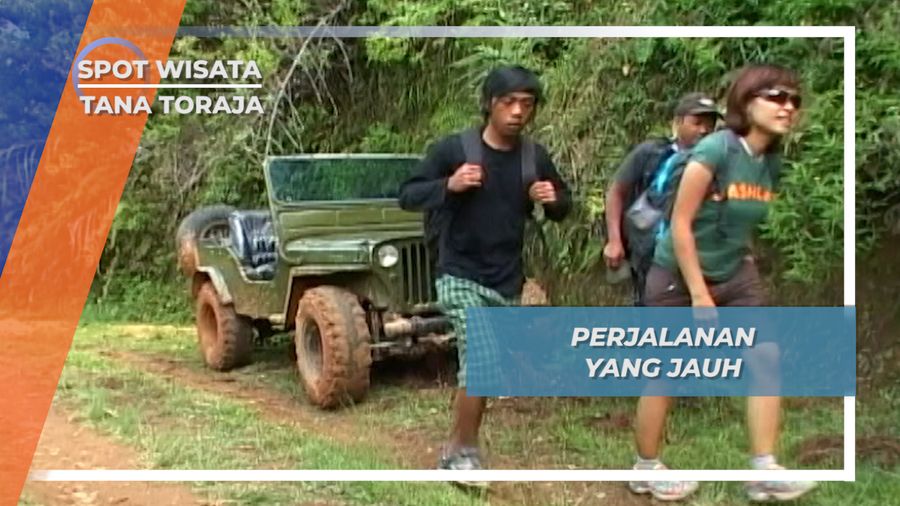Off Road Selesai, Lanjut Jalan Kaki, Diiringi Keramahan Tana Toraja