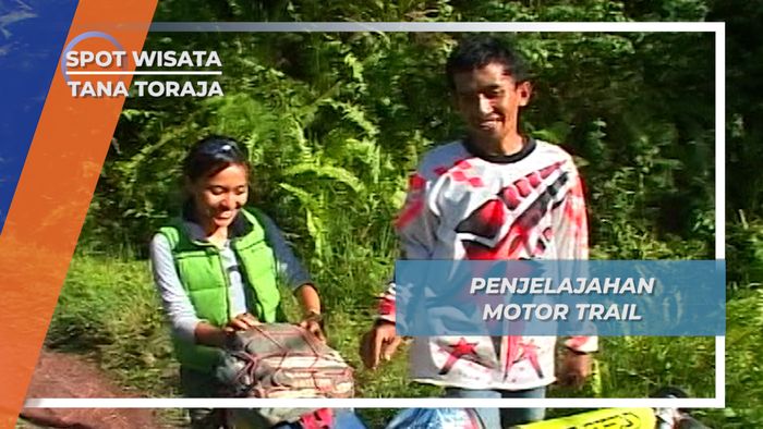 Motor Trail Menembus Hutan, Surga Petualangan Tana Toraja
