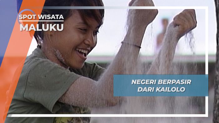 Kasur Pasir Desa kabau Kailolo Pulau Haruku Maluku Tengah