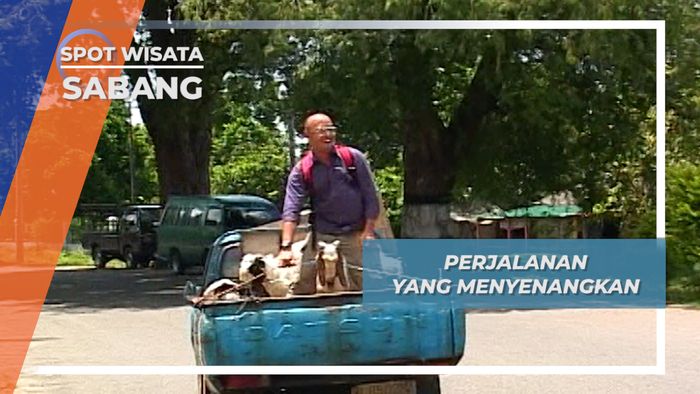 Tiba Di Pelabuhan Balohan Sabang, Dijemput Rekan Yang Bertanduk