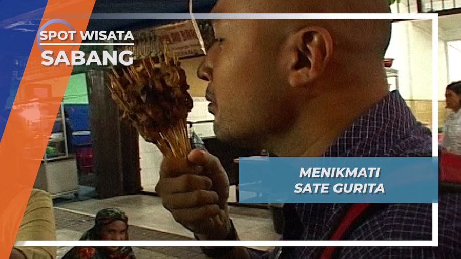 Sate Gurita, Kuliner Laut Khas Pasar Malam Kota Sabang Pulau Weh 