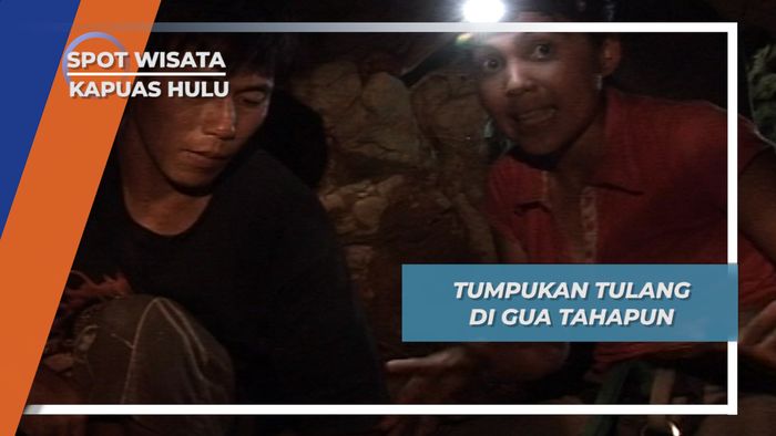 Tumpukan Tulang dan Kerang Laut di Gua Tahapun Kapuas Hulu
