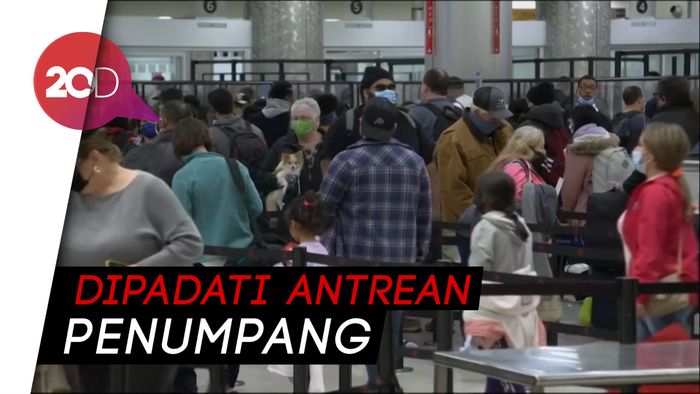 Masih Pandemi, Bandara Atlanta Ramai Jelang Libur Nataru