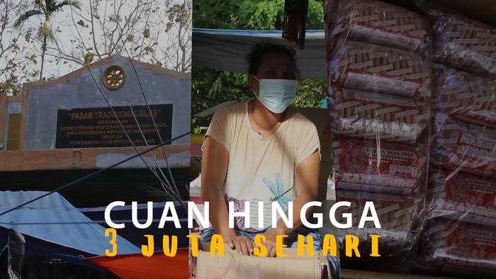 Buka Seminggu Sekali, Pedagang Sembako Untung Rp 3 Juta Sehari