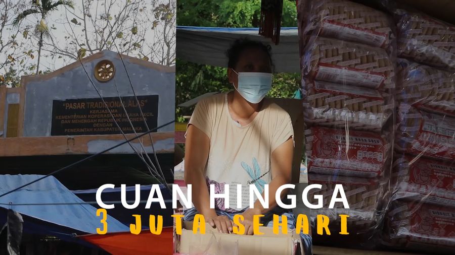 Buka Seminggu Sekali, Pedagang Sembako Untung Rp 3 Juta Sehari