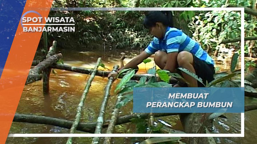 Bumbun, Perangkap Ikan Sungai Pitap Desa Panggung Balangan Kalimantan Selatan
