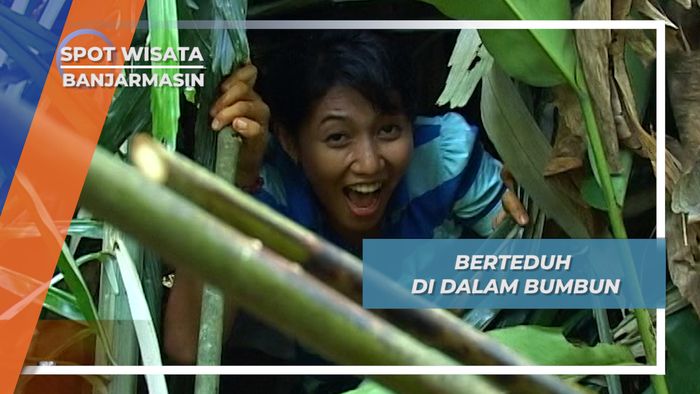 Bumbun, Berteduh Di Dalam Perangkap Ikan Sungai Pitap Balangan Kalimantan Selatan