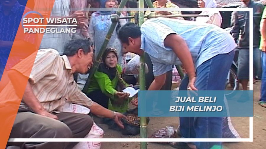 Pasar Menes, Arena Jual Beli Melinjo di Pandeglang