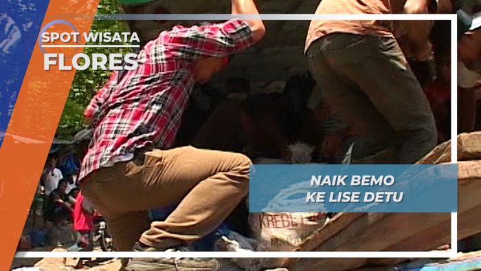 Bus Kayu, Alias Truk yang Penuh Sesak Menuju Ke Moni Flores