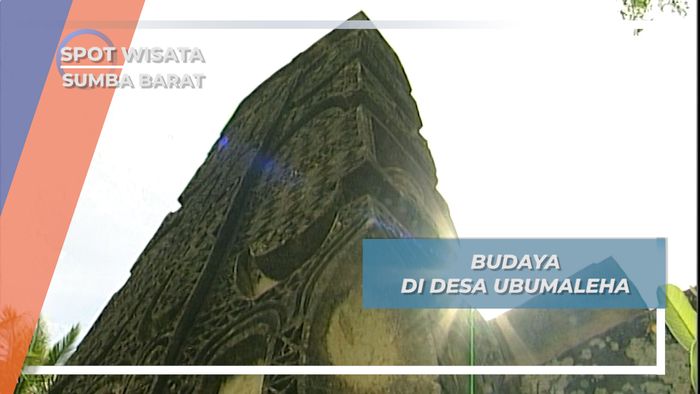 Batu Kubur Megalitikum dan  Kepercayaan Marapu,  Budaya di Desa Ubumaleha, Sumba Barat