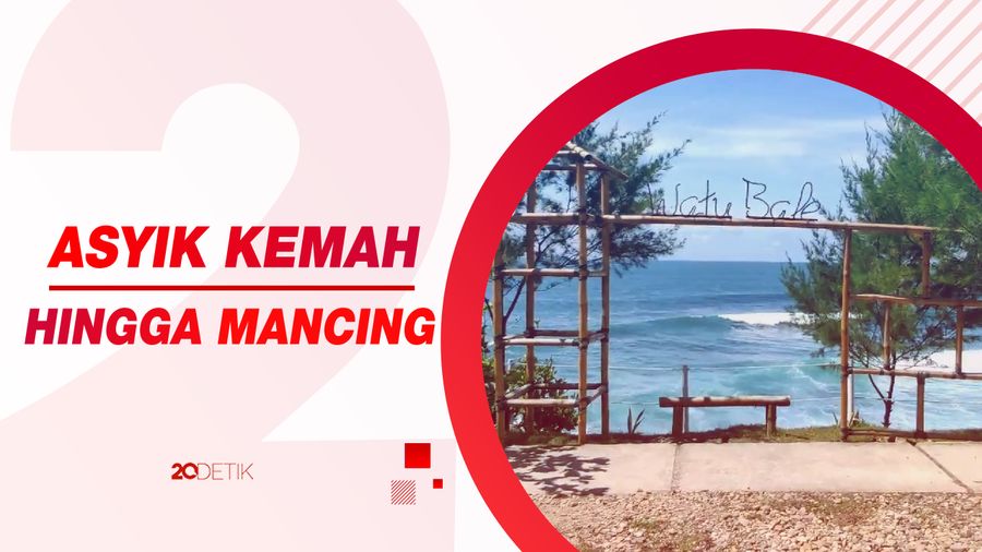 Menikmati Pantai 3 in 1 Watu Bale Pacitan