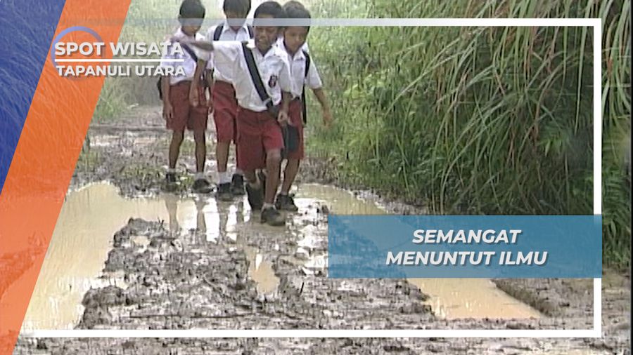 Semangat Siswa Menuntut Ilmu Sekolah Pagi Di Dusun Hopong Tapanuli Utara