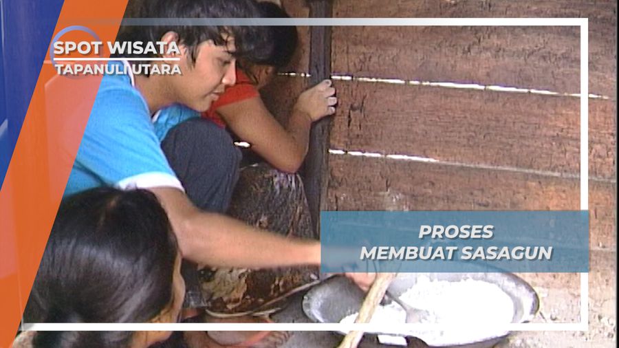 Gadis Pemalu Pembuat Sasagun, Kuliner Lokal Dusun Hopong Tapanuli Utara