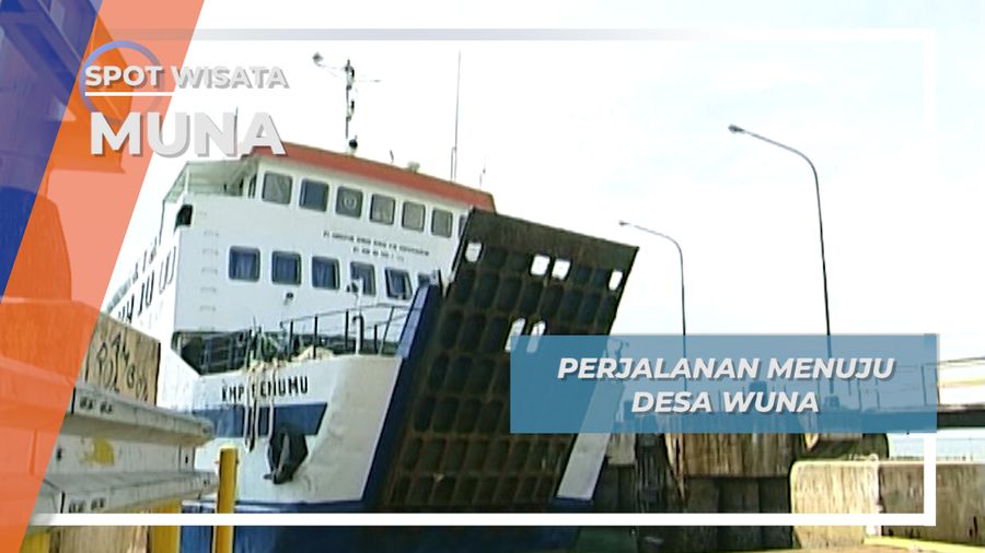 Tiga Jam berferry di Selat Buton Hingga Sandar Di Pelabuhan Tampo Sulawesi Tenggara