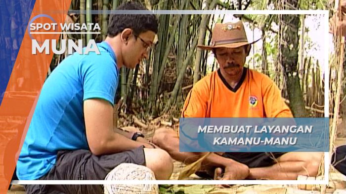 Layangan Mini Kamanu-manu Khas Pulau Muna Sulawesi Tenggara Berharga 5 Euro