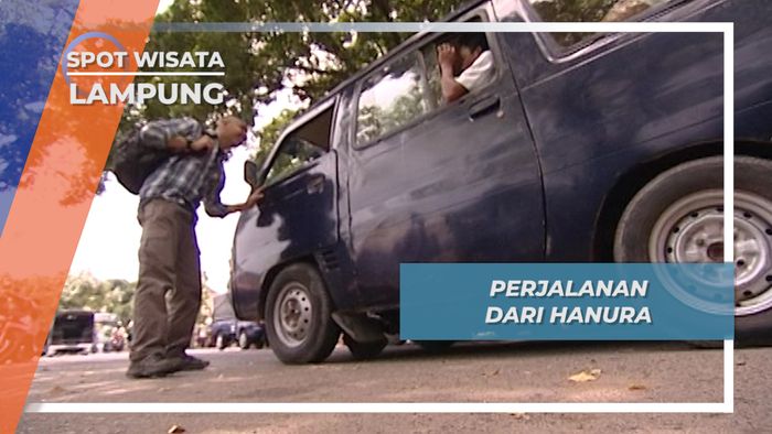 Dari Hanura, Angkutan Mini Bus Bonus Pemandangan Pesisir Pantai Lampung