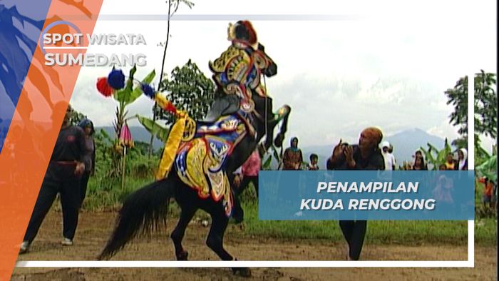 Penampilan Kuda Renggong yang Penuh dengan Aksesoris, Sumedang